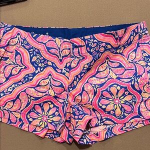 Lilly Pulitzer Blue Kerrie Shorts